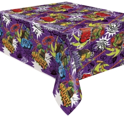 TMNT Mayhem Printed Plastic Tablecover